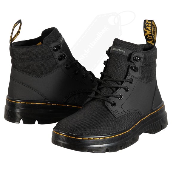 Dr. Martens Unisex Rakim Fashion Boot, Black Extra Tough 7 US Men / 8 US Women main image 10